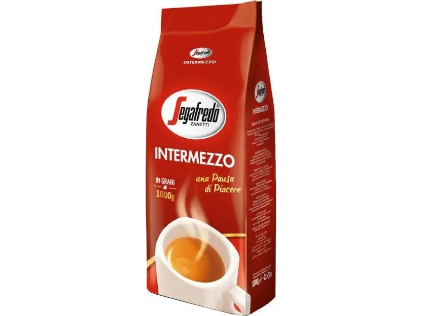 Segafredo Intermezzo, 1000g, 1 kg, Kaffe, Segafredo, CE, Papperspåse | Catering - Drycker - Kaffe och kaffebönor | GameStuff