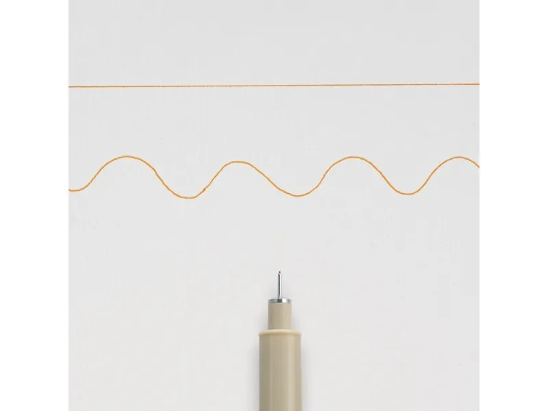 Sakura Pigma Micron 005 - 0,20 mm - Orange | Skola & Hobby - Konstmaterial - Markörer | GameStuff