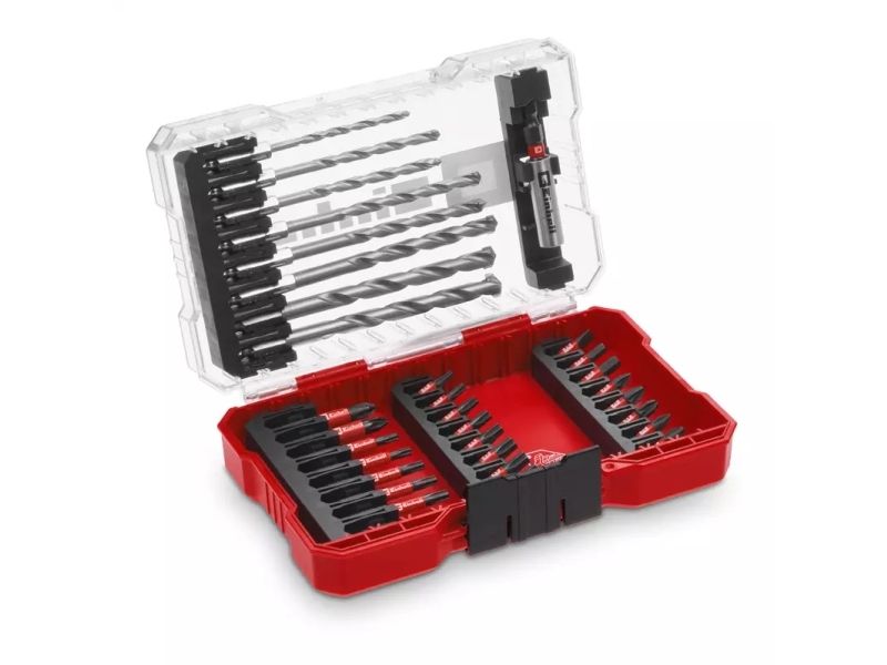 Einhell 108753 33 dele Bor- og bit-sortiment Sten, Beton , Murværk 3 mm, 4 mm, 5 mm, 6 mm, 7 mm, 8 mm, 9 mm, 10 mm