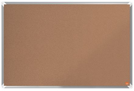 Nobo Premium Plus, Drinnen, Braun, Aluminium, Aluminium, Kork, Landschaftsportrait