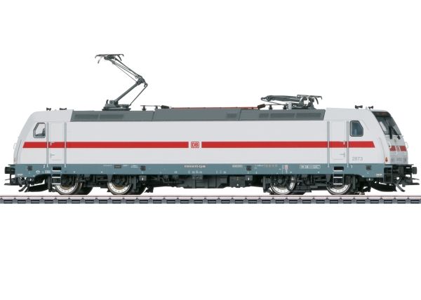 Märklin Class 146.5 Electric Locomotive, HO (1:87), 15 År, Lys grå, Rød