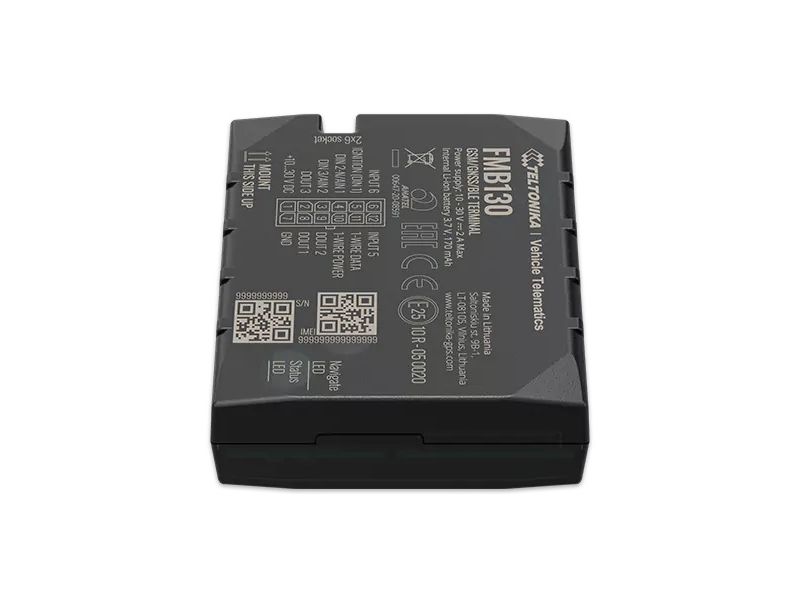 Teltonika FMB130 - GPS/GLONASS/GALILEO/BeiDou/QZSS-sporingsenhed - 128 MB