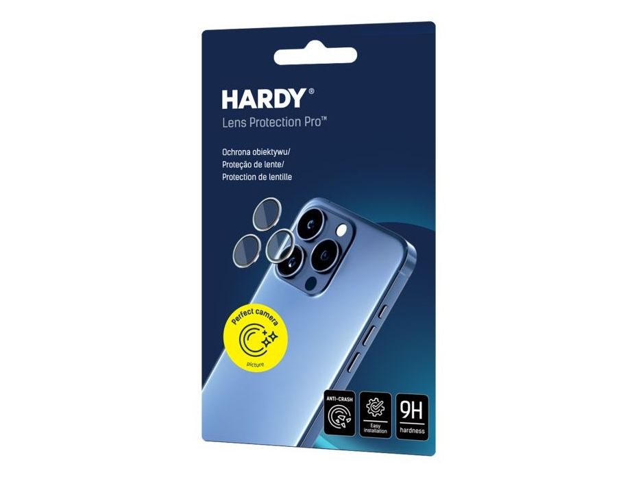 3Mk Hardy Lens Protection Pro, Apple, Iphone 16 Plus, Iphone 16, Scratch Resistant, Shatterproof, Silver, Transparent, 1 Pc(S)