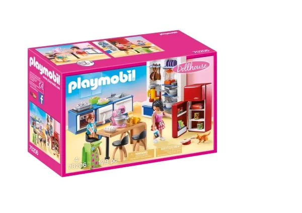 Playmobil Dollhouse 70206, Action/äventyr, 4 År, Multifärg, Plast