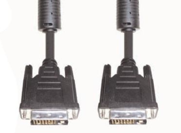 E+P Dvi 2, 2 M, Dvi-D, Dvi-D, Schwarz, Männlich/Männlich