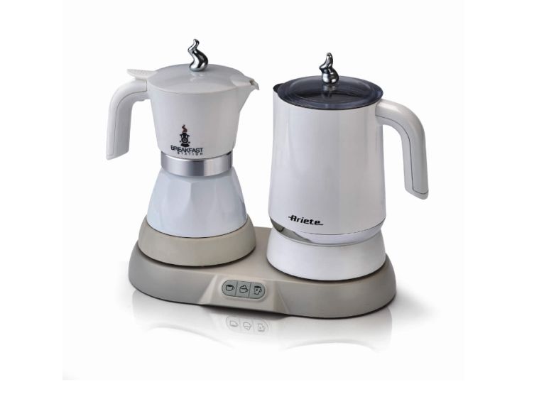 Ariete 1344, Elektrische Espressokanne, 0,25 L, 500 W, Weiß