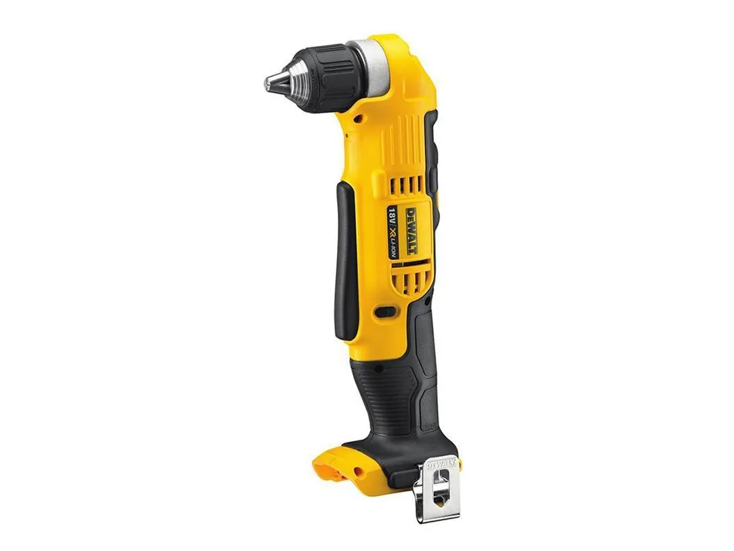 DeWALT DCD740N-XJ - Vinkelborr/skruvdragare - sladdlös - 360 W - 2 hastigheter - nyckellös chuck 10 mm - 33 N·m - inget batteri - 18 V - SOLO