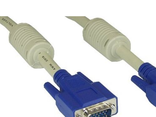 Inline S-Vga Kabel, 15Pol Hd Stecker / Stecker, Beige, 15M, 15 M, Vga (D-Sub), Vga (D-Sub), Beige, Gold, Stecker/Stecker