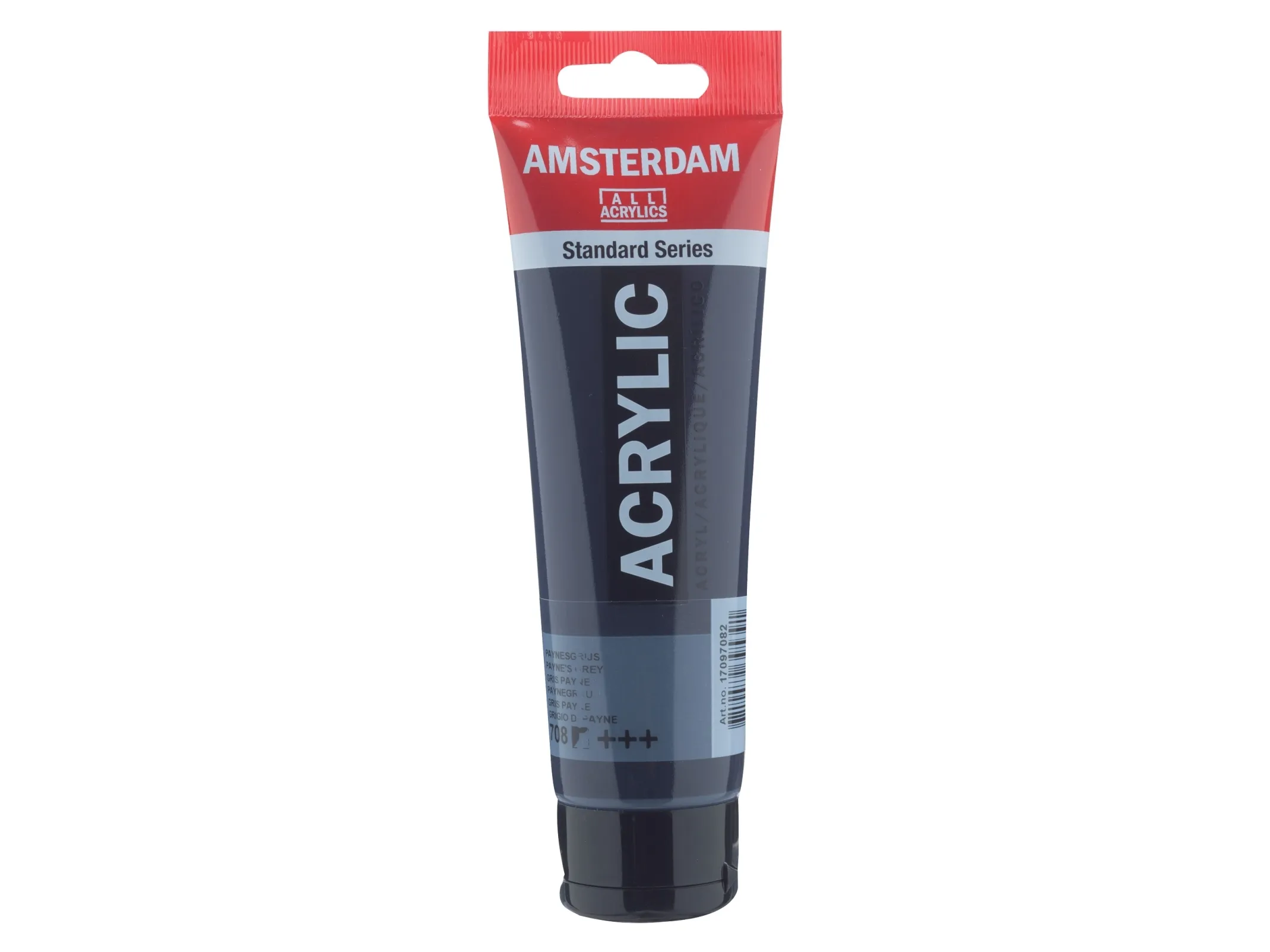 Amsterdam Standard Series Acrylic Tube Paynes Grey 708 | Skola & Hobby - Konstmaterial - Akryl & Akvareller | GameStuff