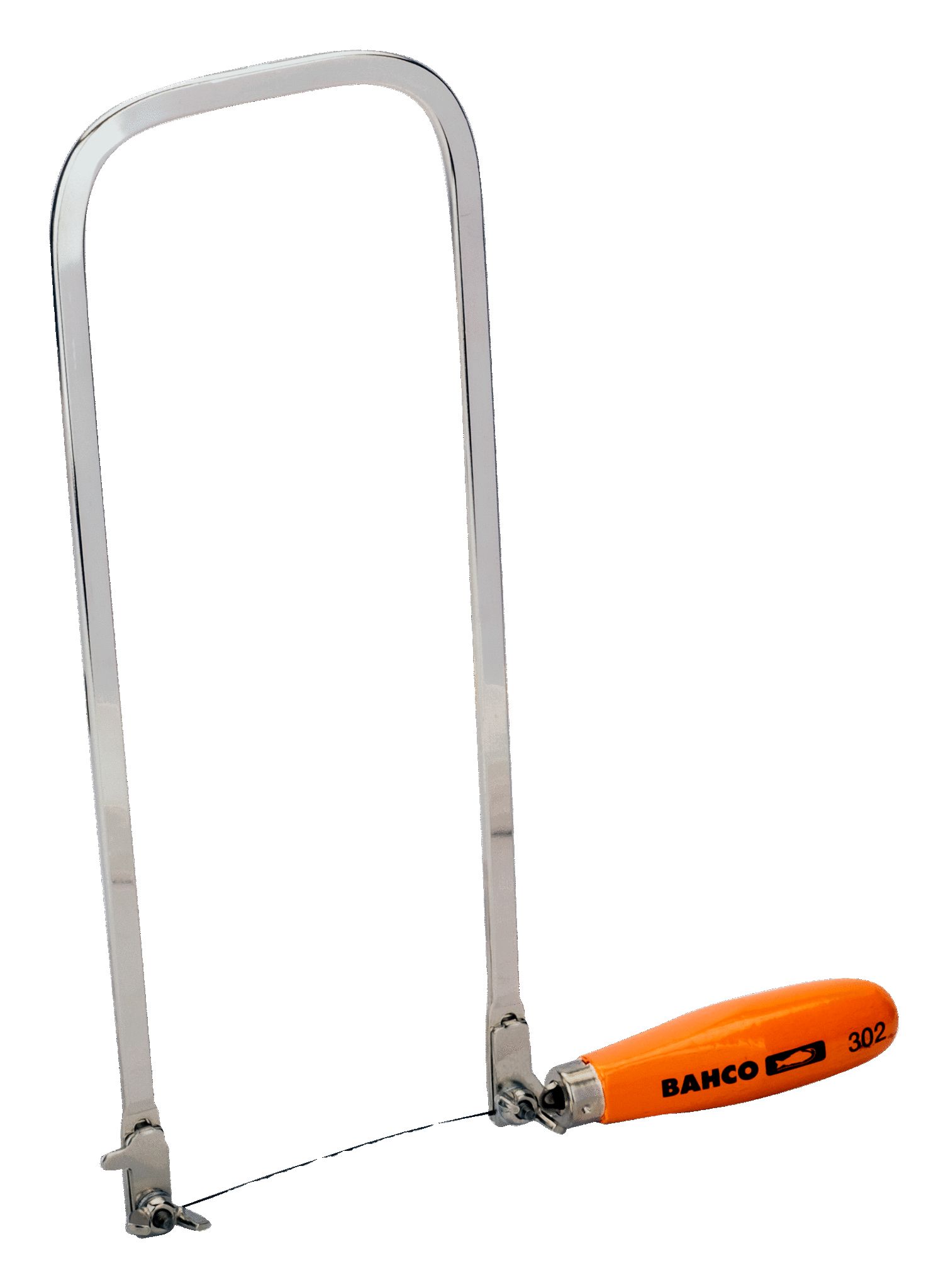 Bahco 302 Fretsaw, Buesav, Metal, Plast, Træ, Stål, Træ, Træ, 13 cm