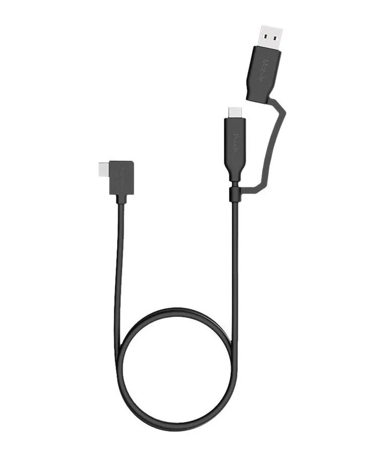 Mobile Pixels USB Cable with Type A Adapter