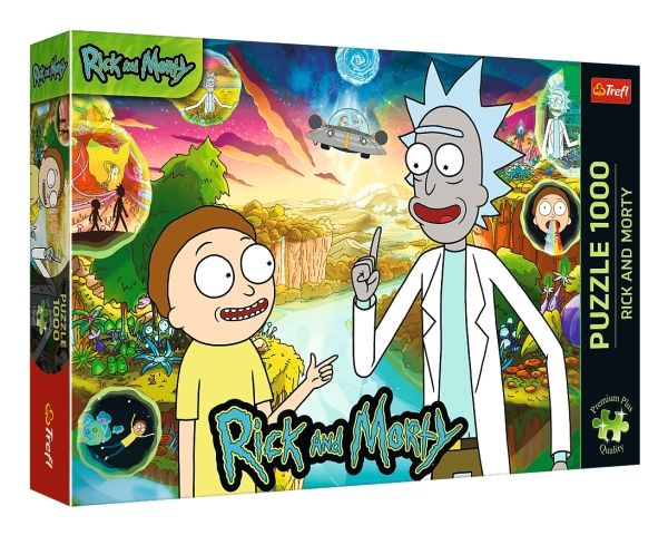 Trefl Puzzle 1000 Elemente Premium Plus Rick Und Morty