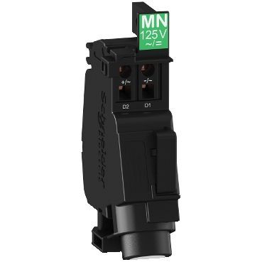 Underspændingsspole mn 110-130v ac/dc til gv4 motorværn montage under front dæksel gv4au137