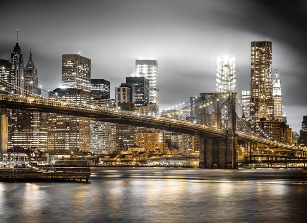 Clementoni High Quality Collection - New York Skyline - puslespil - 1000 stykker