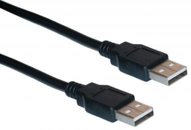 Kramer Electronics 4.6M Usb 2.0, 4,6 M, Usb A, Usb A, Usb 2.0, Männlich/Männlich, Schwarz