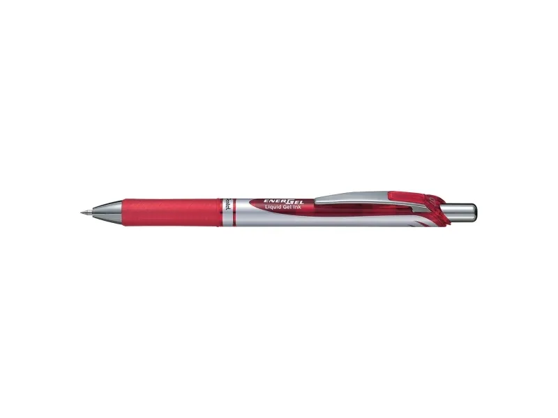Pentel EnerGel XM Klick - Rollerball-penna - röd - gelbläck - 0.7 mm - medel - indragbar | Skrivredskap - Märkpennor - Permanent Marker | GameStuff