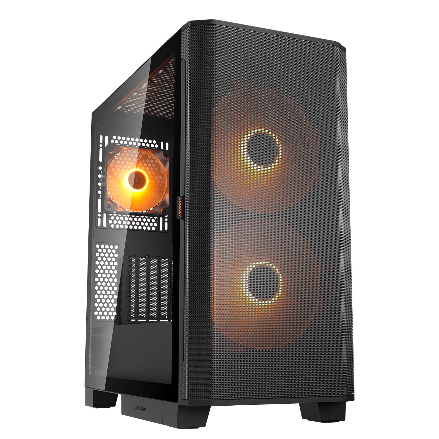 Cougar Cgr-5Ya6b-Rgb, Midi Tower, Pc, Sort, Atx, Ceb, Eatx, Micro Atx, Mini-Itx, Spil, Flere
