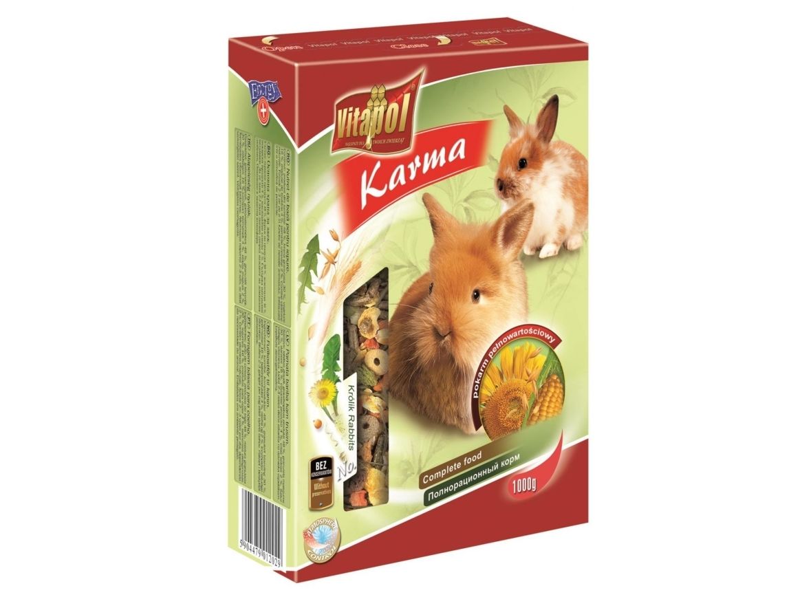 Vitapol zvp-1202, 1 kg, Kanin, Vitamin A, vitamin B, vitamin C, vitamin D