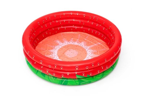 Bestway 51145, Aufblasbarer Pool, 390 L, Rund, 2 Jahr(E), Sweet Strawberry, Pvc