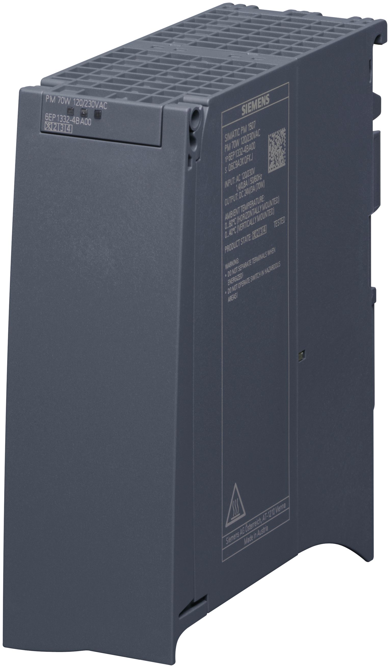 Siemens 6EP1332-4BA00, Indendørs, Flerfarvet, CE, RoHS, REACH, 50 mm, 147 mm, 450 g