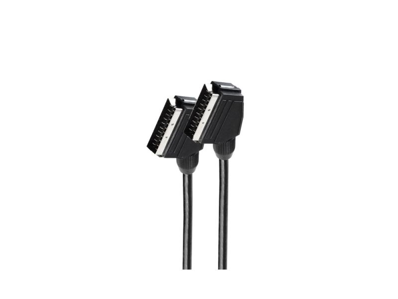 Shiverpeaks Bs96010, 2 M, Scart (21-Pin), Scart (21-Pin), Stecker, Stecker, Nickel