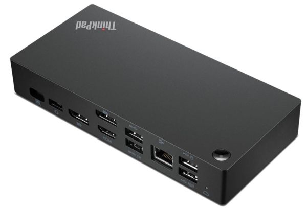 Lenovo Thinkpad Universal Usb-C Smart Dock - Dockingstation - Usb-C - Hdmi, 2 X Dp - Gige - 135 Watt - Europa - Für Thinkpad E14 Gen 3 T14s Gen 2 X1