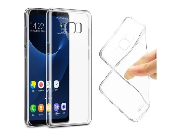 Transparent TPU backcover til Samsung A41