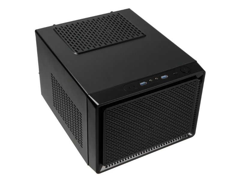 Kolink Gekl-006, Cube, Pc, Schwarz, Micro Atx, Mini-Itx, Kunststoff, Stahl, Heimbüro