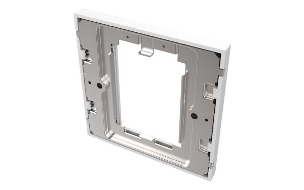 Vision Techconnect 3 1-Gang Uk Surround - Faceplate - Hvid - 1-Gang