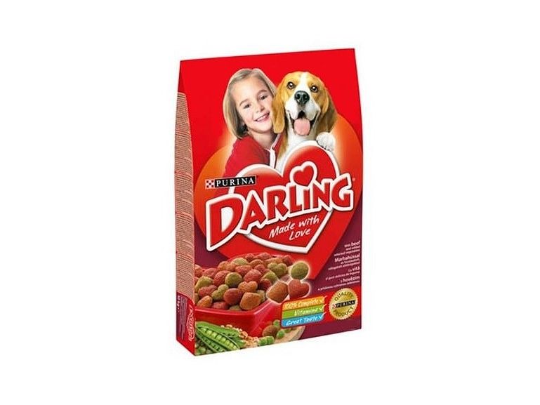 Purina Darling, Voksen, Enhver Race, Bøf, Grøntsag, 15 Kg