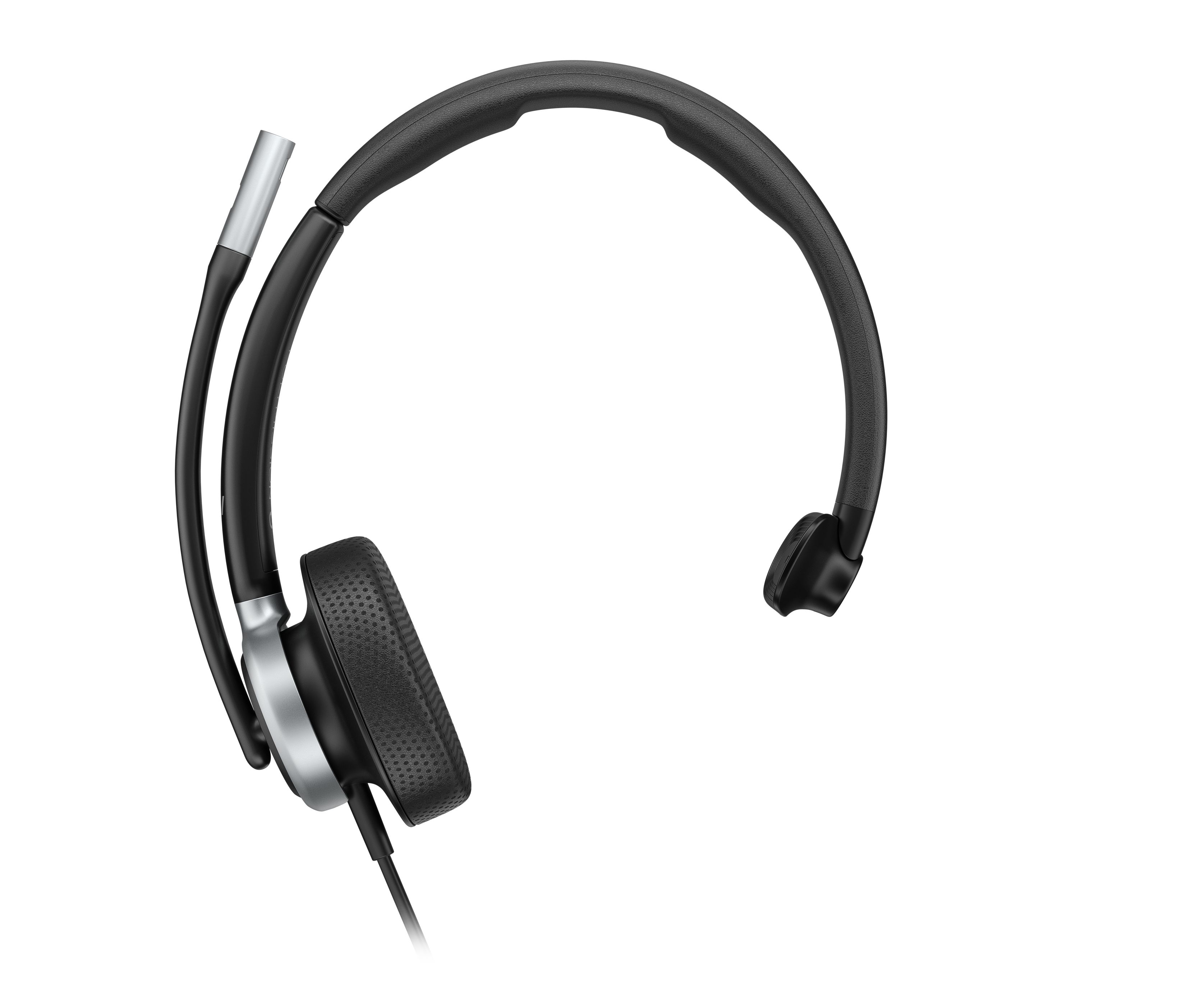 Hp Poly Mission 615 Monaural Usb Wired Headset (Bulk), Ledningsført, Kontor/Callcenter, 117,5 G, Headset, Sort