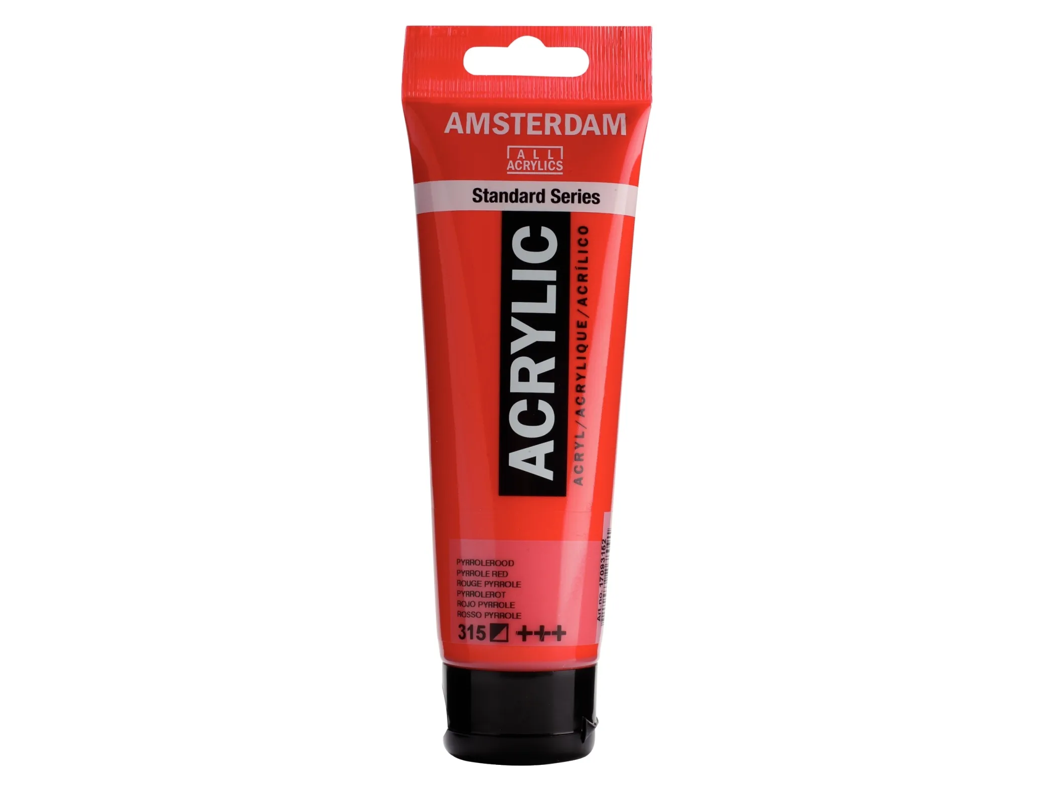 Amsterdam Standard Series Acrylic Tube Pyrrole Red 315 | Skola & Hobby - Konstmaterial - Akryl & Akvareller | GameStuff