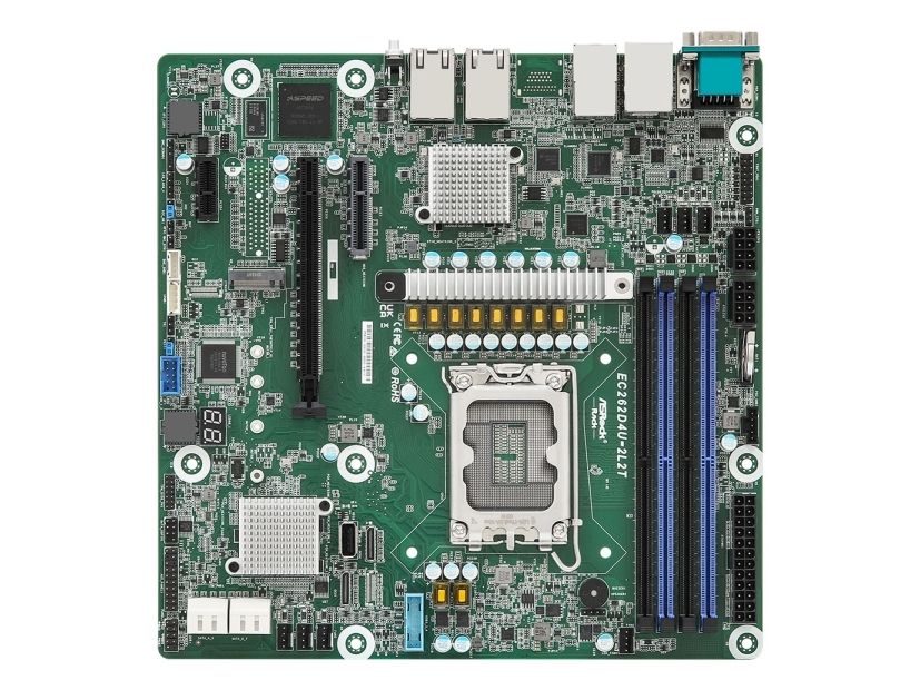 Asrock Ec262d4u-2L2t, Intel, Lga 1700, Intel Xeon , Lga 1700, Ddr5 Sdram, Dimm