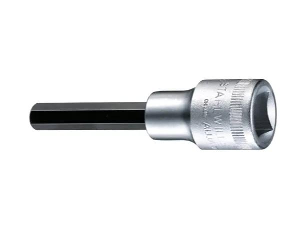 STAHLWILLE 3054/6, Topnøglesæt, 1/2, Metric, 5 hoved(er), 6 mm, Krom