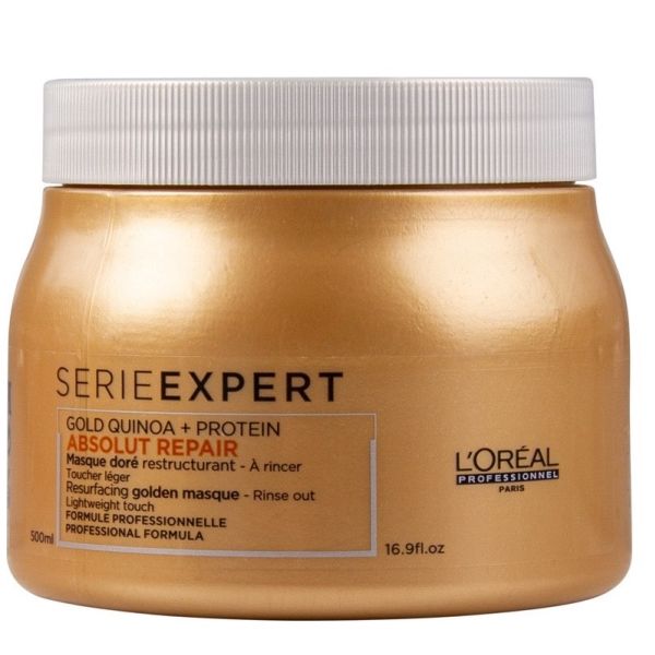 Loreal Expert Professionnel Absolut Repair Gold Golden Mask 500 ml | Hårvård - Hårprodukter - Behandling av hår | GameStuff