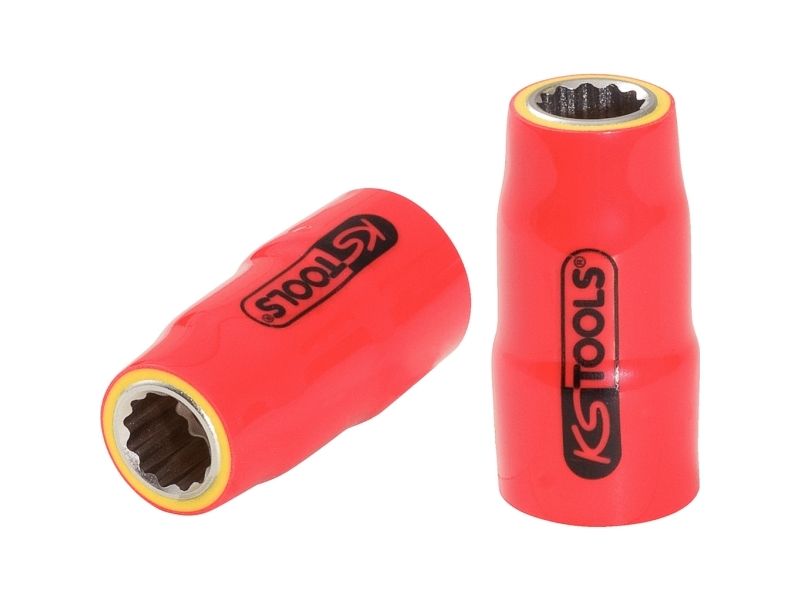 Ks Tools 117.3813, Sokkel, 3/8", Metric, 1 Hoved(Er), 23 Mm, Krom-Vanadium-Stål