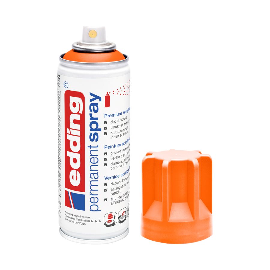 Edding Spray Neonorange 200Ml