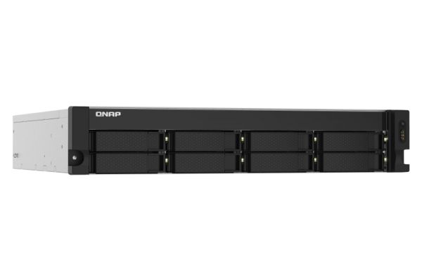 Qnap Ts-832Pxu - Nas-Server - 8 Einschübe - Rackversion - Sata 6Gb/S - Raid Raid 0, 1, 5, 6, 10, 50, Jbod, 60 - Ram 4 Gb - Gigabit Ethernet / 2,5 Gig