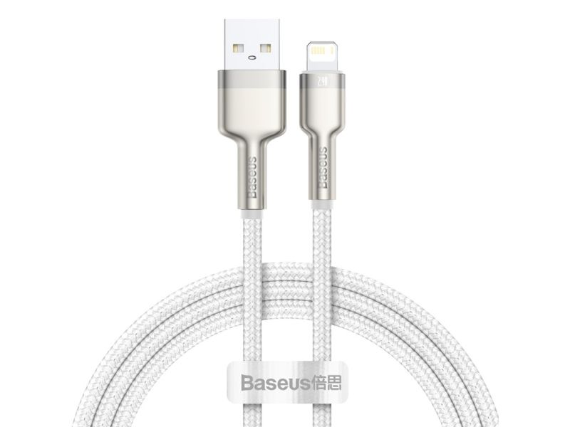 Baseus Baseus Cafule Metal Usb Cable 1M Lightning Cable Caljk-A02