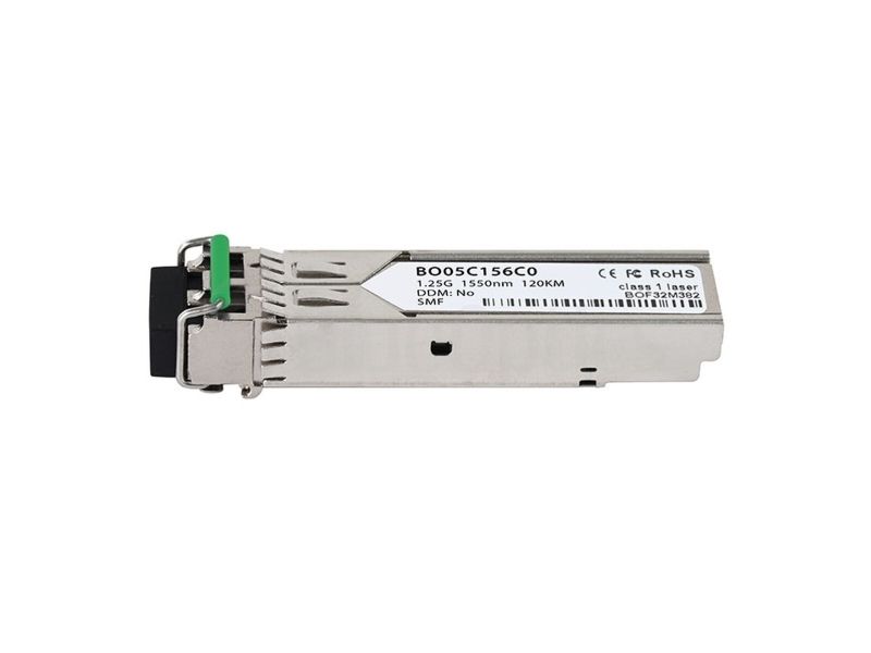 Blueoptics Isfp-Gig-Ezx-Bo, Fiberoptisk, 1250 Mbit/S, Sfp, Sfp, Zx, 120000 M