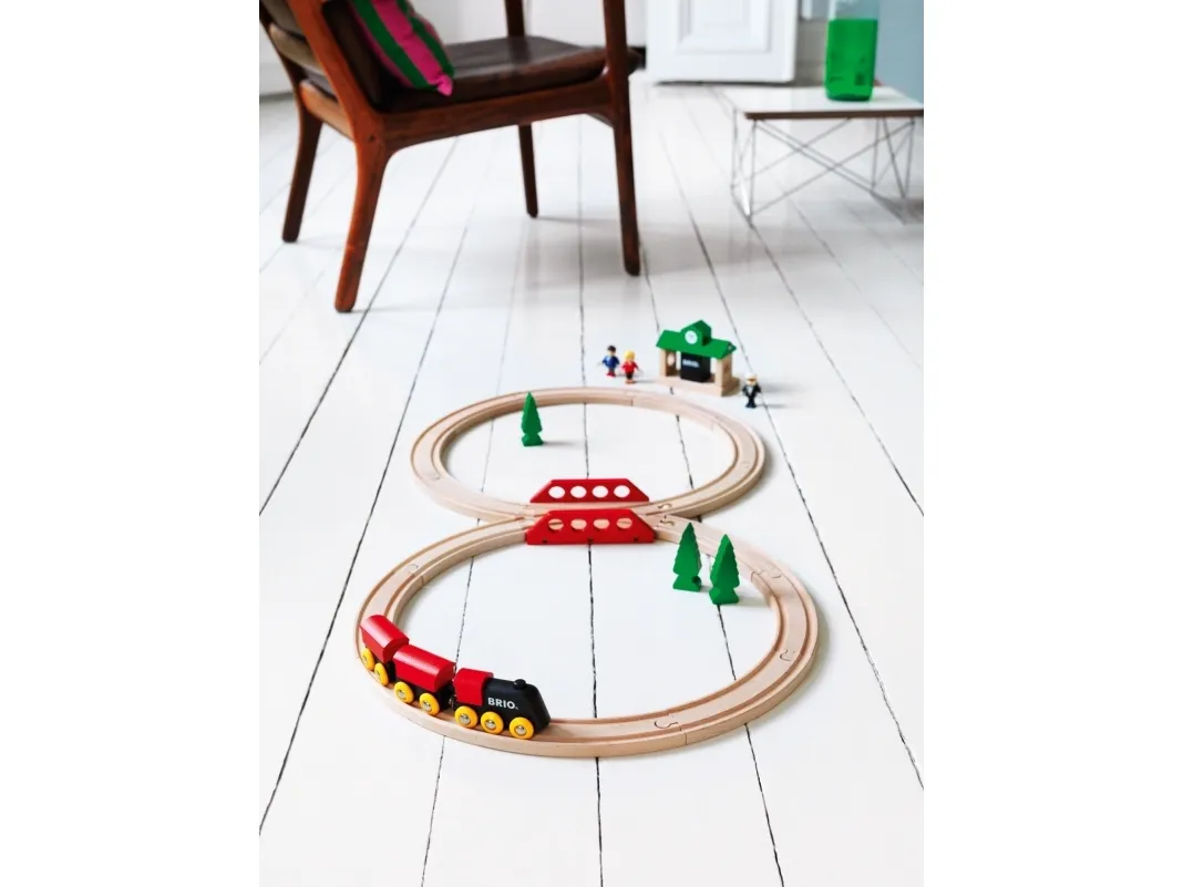 BRIO 33028 Classic Figure 8 Set | Leksaker - Bilar och andra fordon - Träfordon | GameStuff