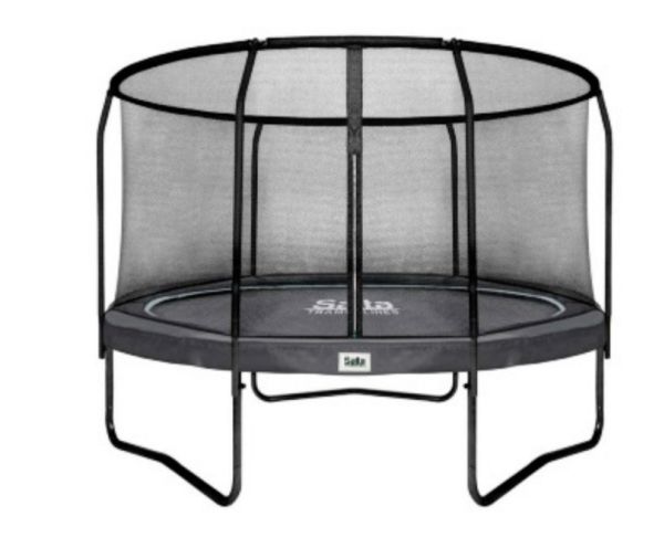 Salta 551-17 Pbe, Trampolin Über Der Erde, Rund, 100 Kg, Sicherheitsnetz, Schwarz