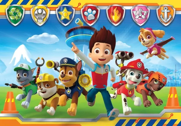Clementoni Supercolor - Paw Patrol - Puslespil - 104 Stykker