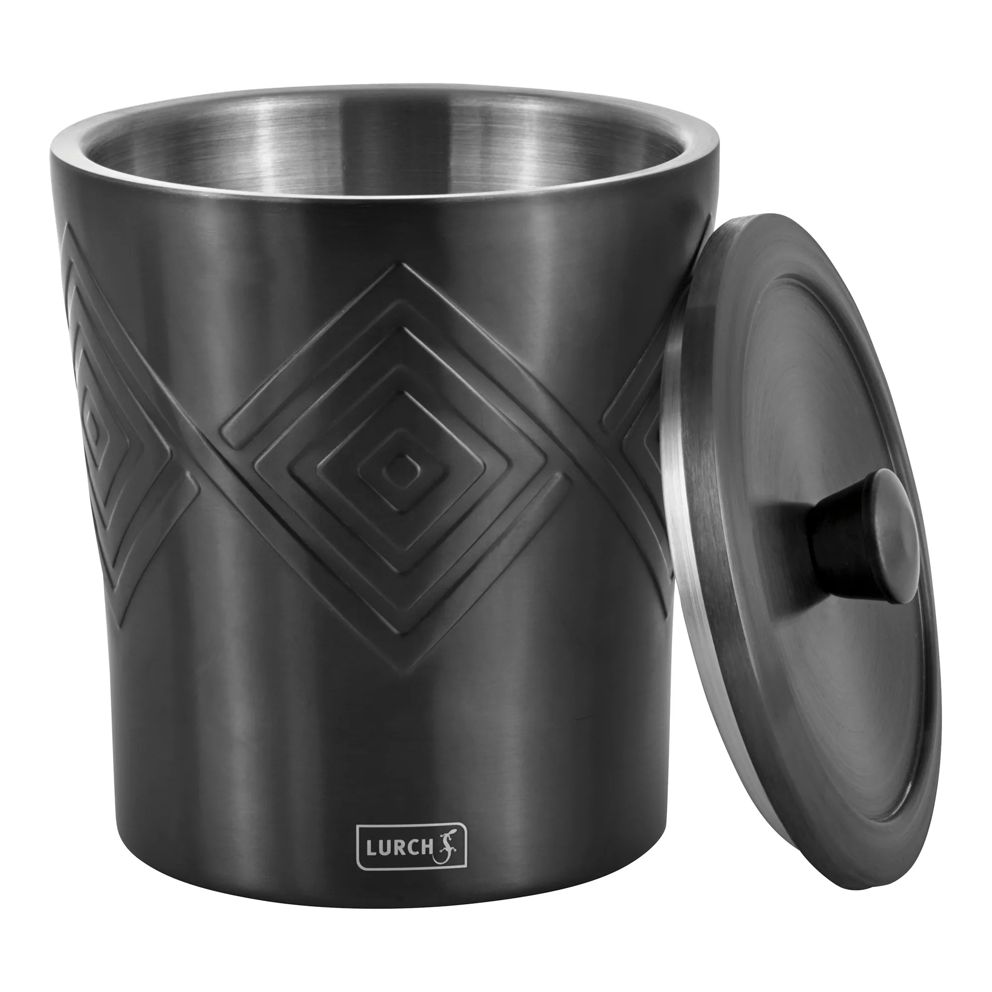 Lurch 00240795, Mørkegrå, Rustfrit stål, 1,5 L, 15 cm, 185 mm