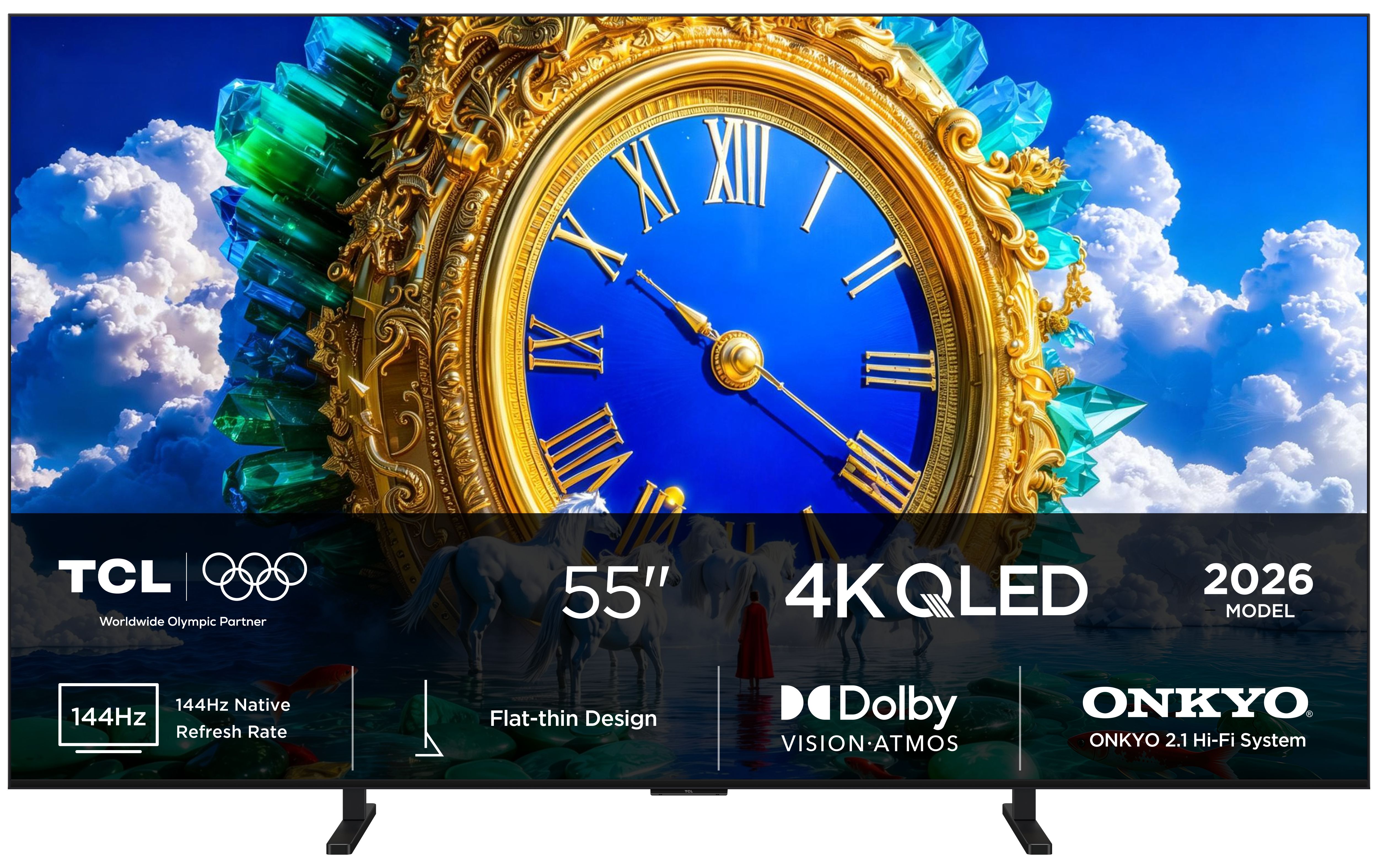 Tcl 55A400 - Led-Bagbelyst Lcd Tv - Smart Tv - Hdr
