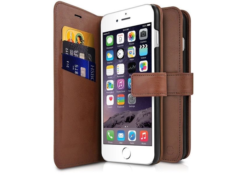ITSKINS AP67-BOOKC-BROW, Plånbok, Apple, iPhone 6s, 11,9 cm (4.7), Brun
