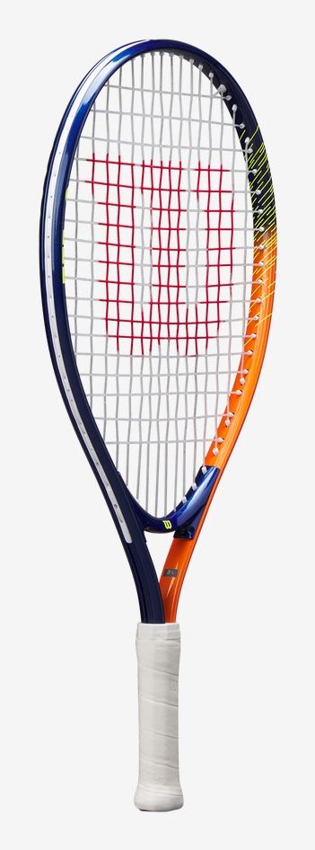 Wilson Slam Jr 21, Blå, Orange, Hvid, Aluminium, Slam, 613 cm2, 16 x 18, 5 År