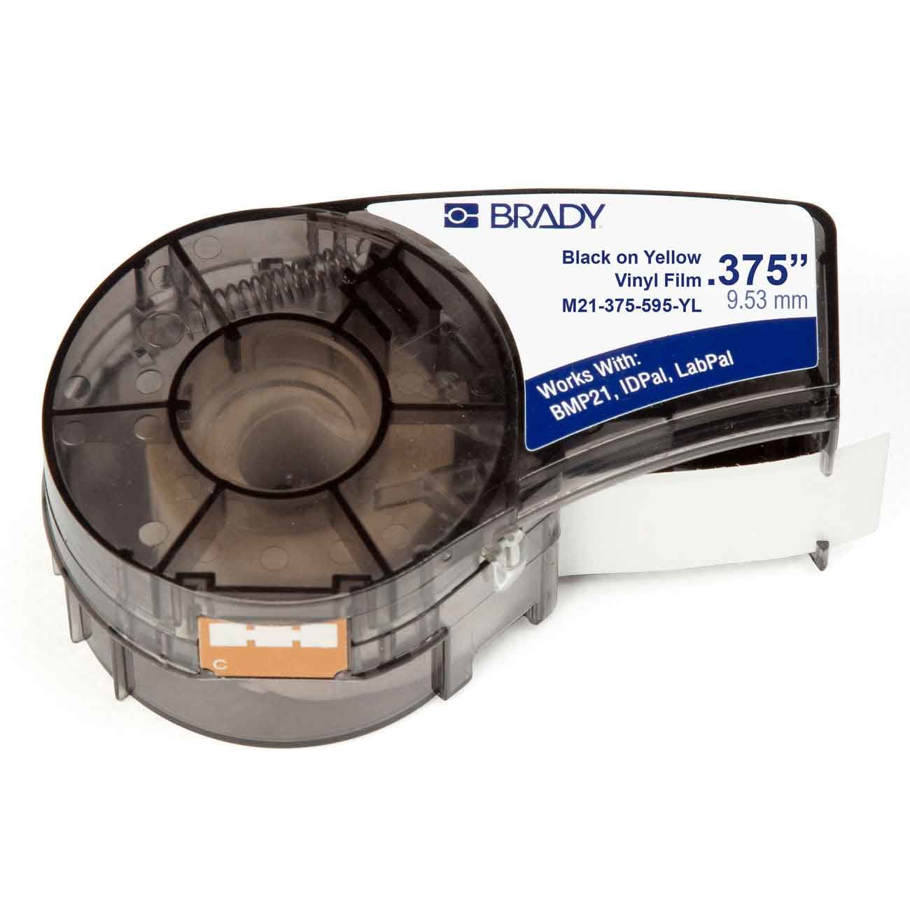 Brady M21-375-595-Yl Etikettape Til M211/M210/Bmp21-Plus/Bmp21-Lab/Bmp21