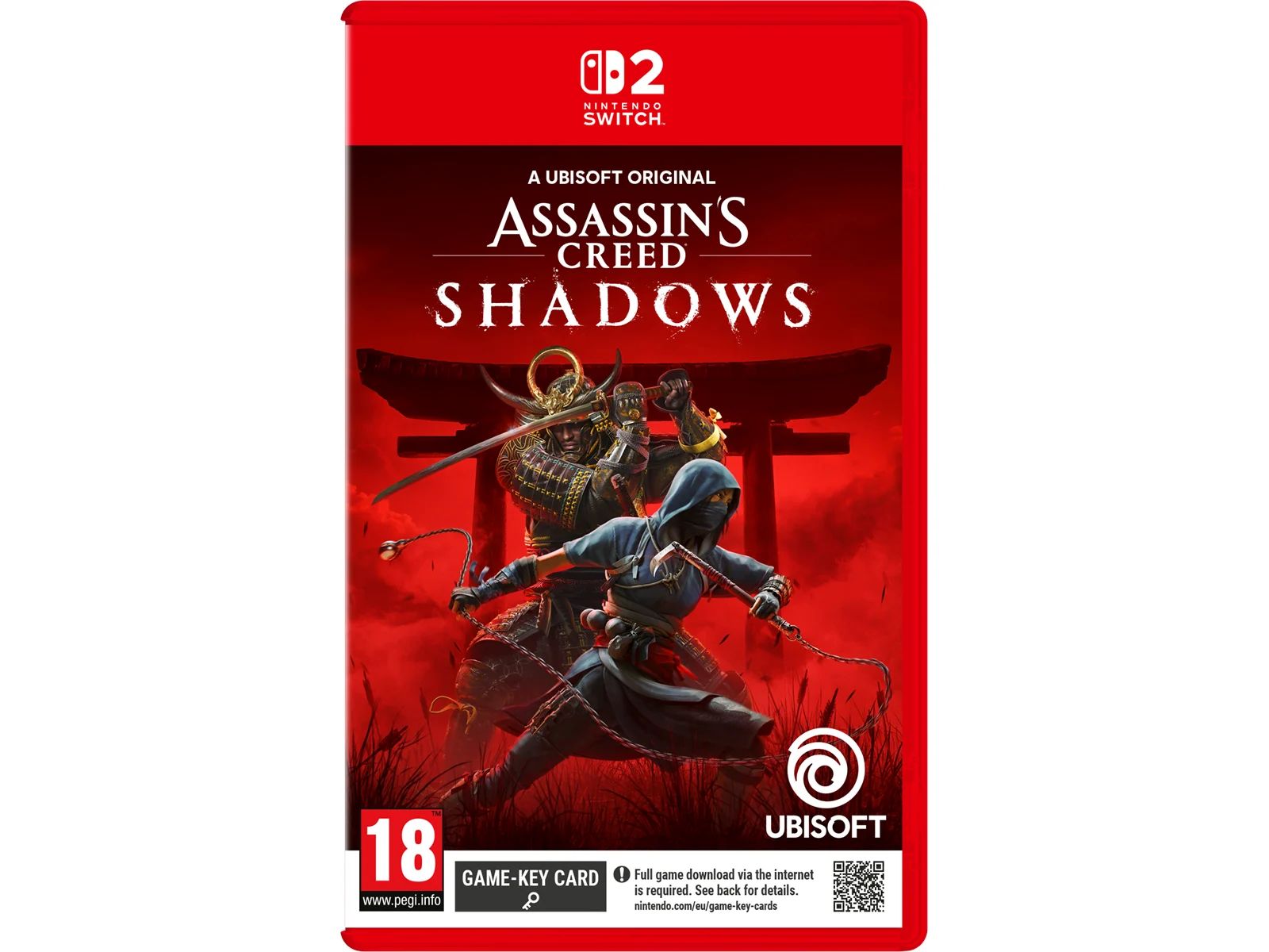 Assassins Creed: Shadows (spelkodskort) (Switch 2) | Spel - Spel - Nintendo Switch 2 | GameStuff