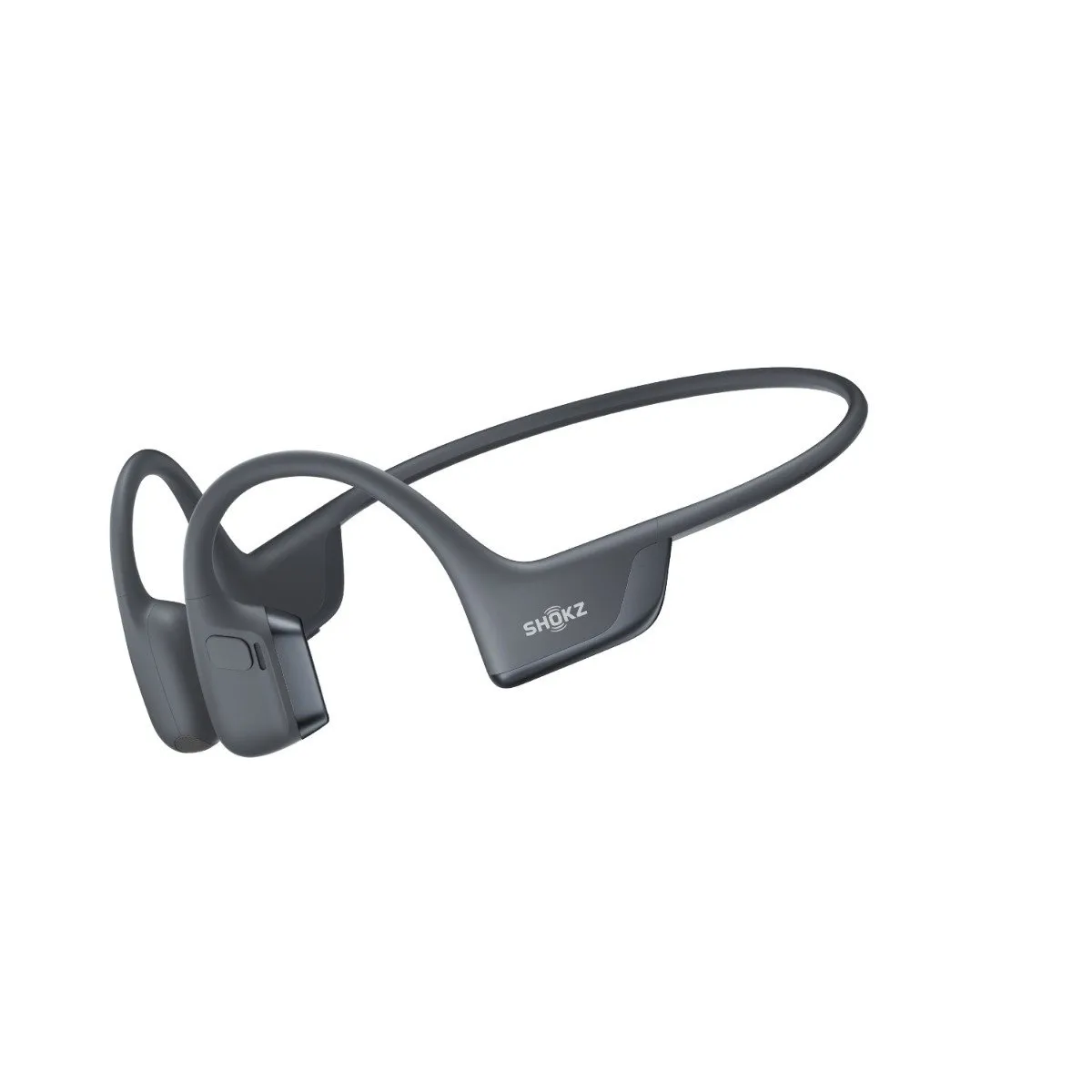 SHOKZ OpenRun Pro 2 Mini - Hörlurar med mikrofon - öppet öra - montering bakom nacken - Bluetooth - trådlös - svart